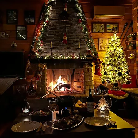 Chalet Wooden With Private Pool Near To Sea Drosia (Central Greece)